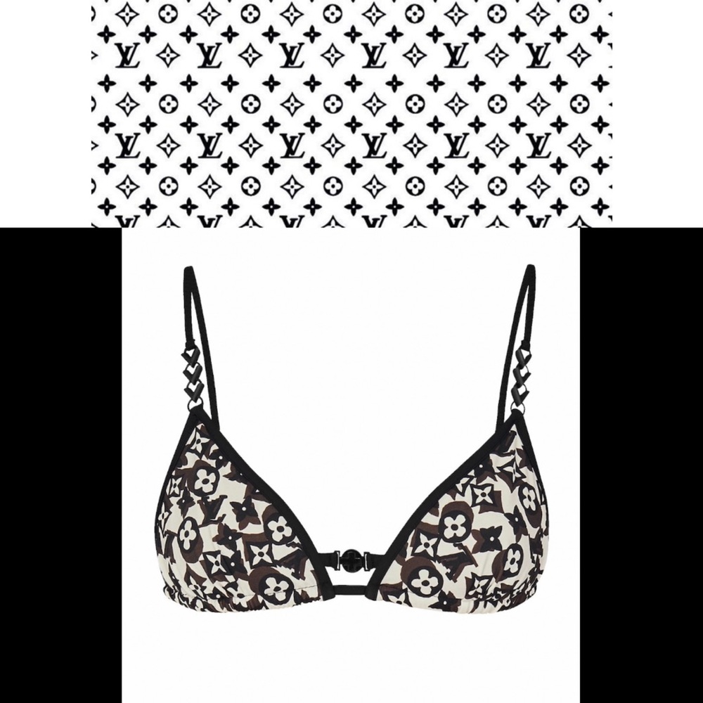 New💕Louis Vuitton Logo monogram Bikini - Picture 2 of 12